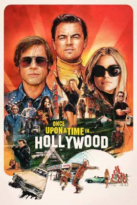 Poster for Once Upon a Time... in Hollywood