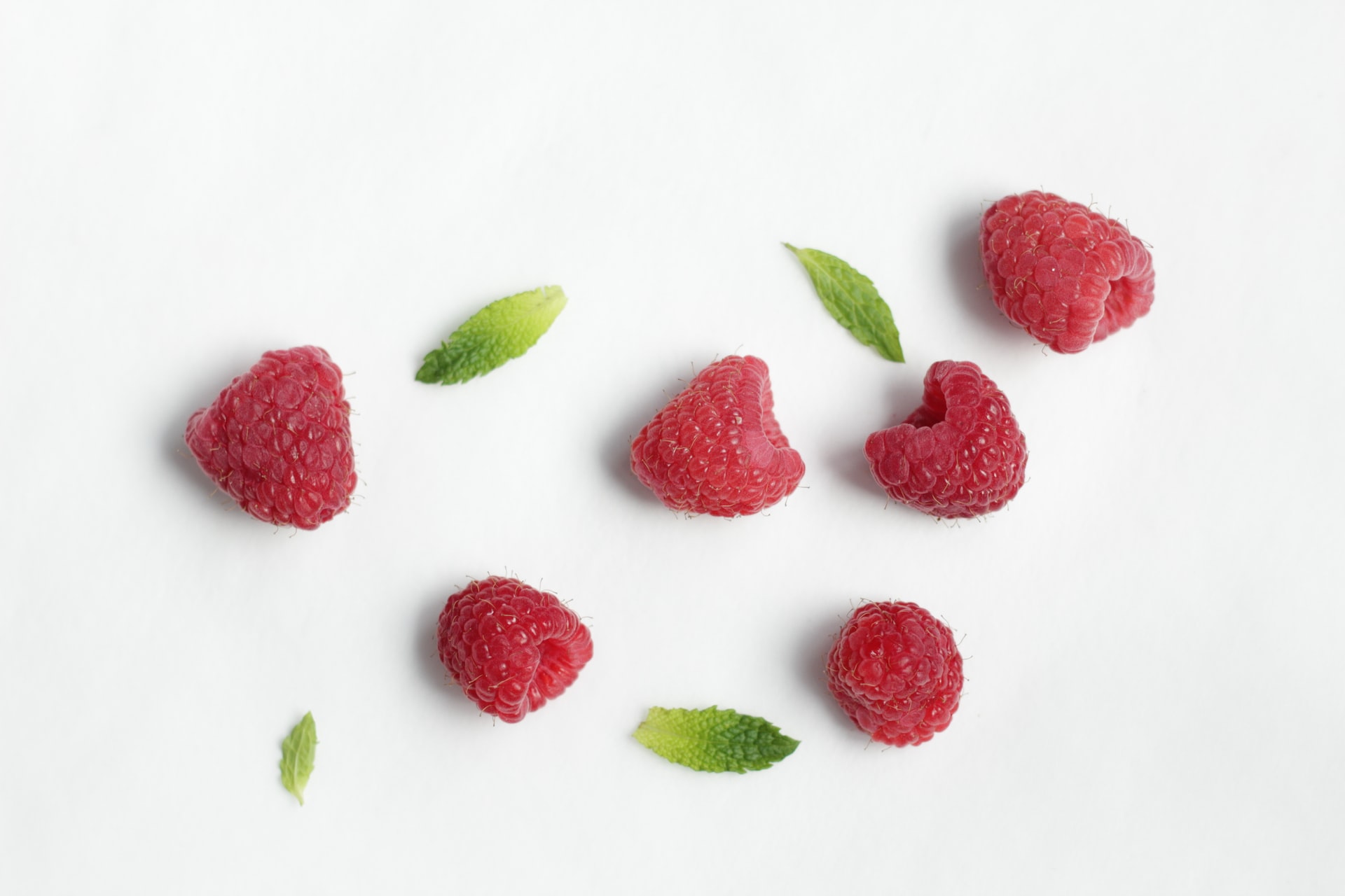 Fresh raspberries from a Canadian Local Market.