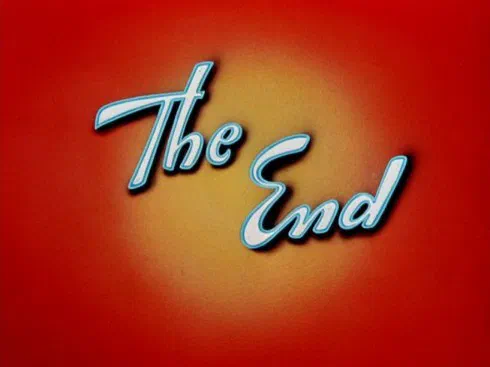 “The End” title card
