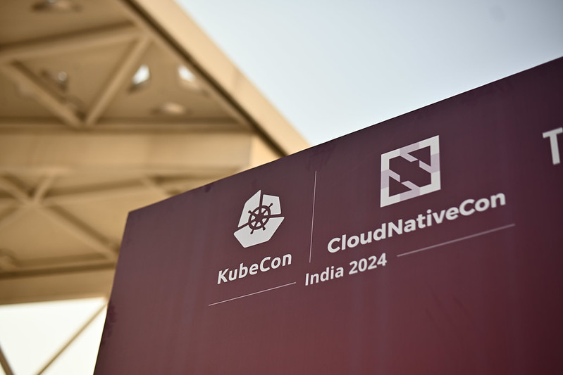 Banner with KubeCon and Cloud Native Con India logos